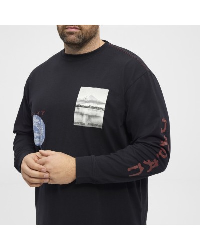 T-shirt manica lunga uomo calibrato