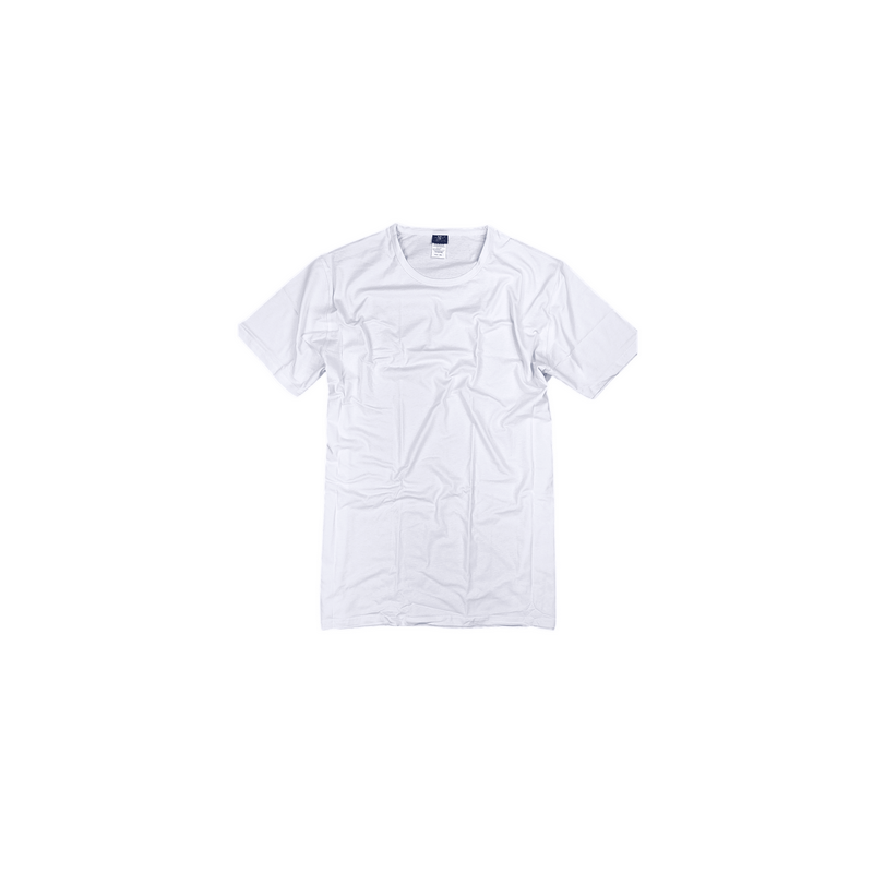 Maglia intima uomo Maxfort taglie forti 100% cotone jersey bianca