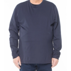 40452 T SHIRT LUPETTO TINTA UNITA blu