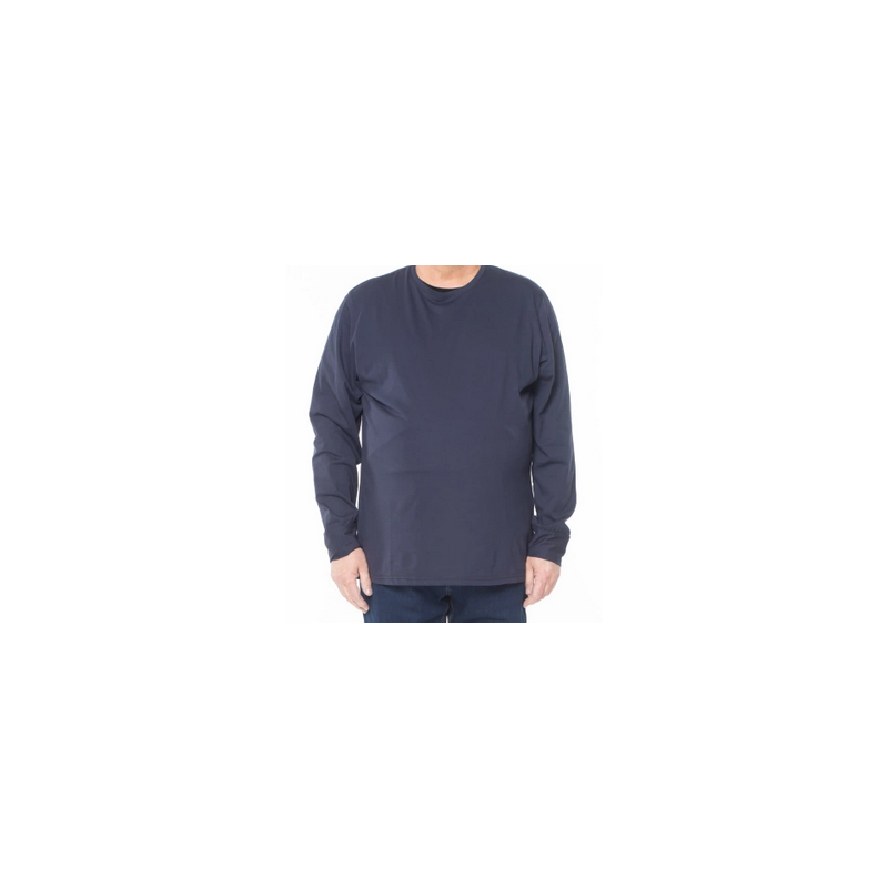 40452 T SHIRT LUPETTO TINTA UNITA blu