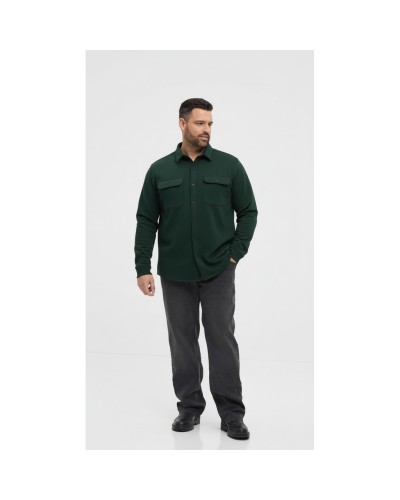 Camicia uomo verde bottiglia