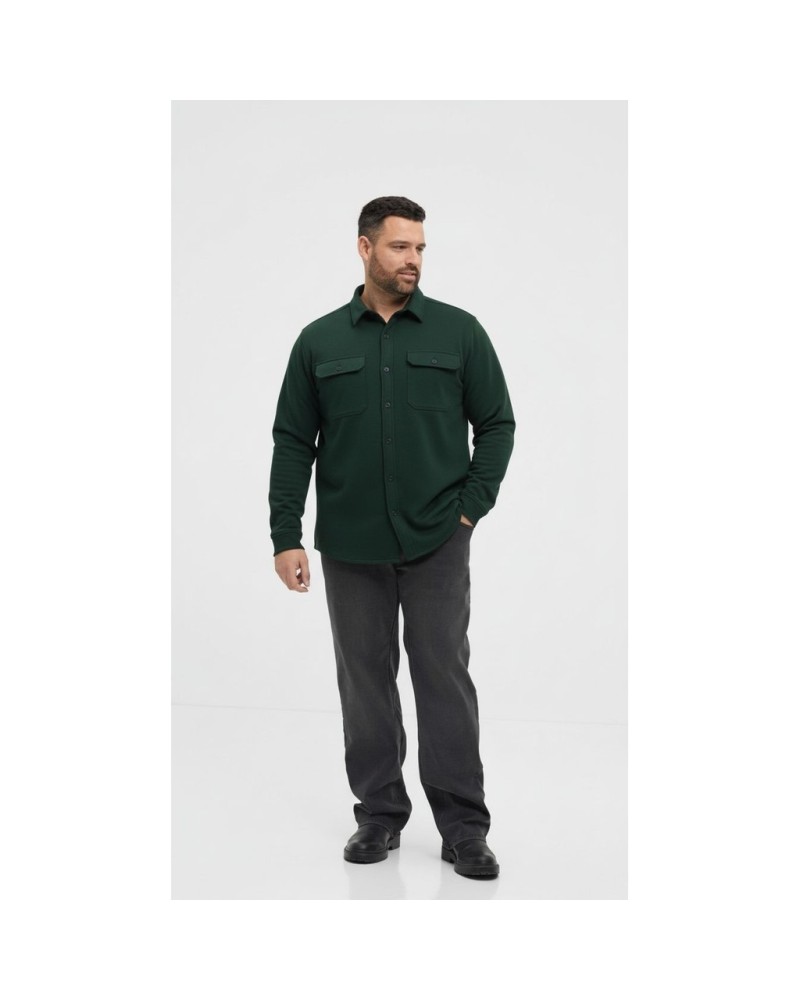 Camicia uomo verde bottiglia