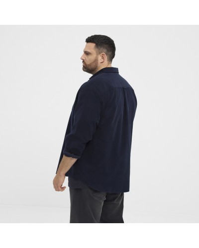 Camicia uomo blu notte