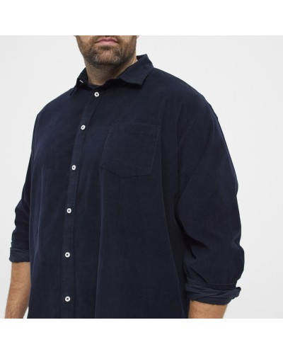 Camicia uomo blu notte