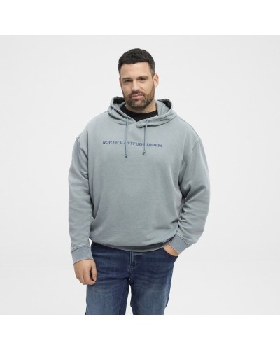 North latitude Denim sweat hoodie