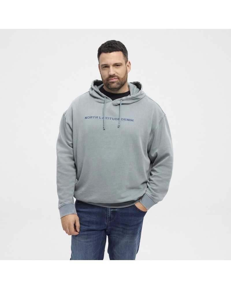 North latitude Denim sweat hoodie