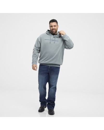 North latitude Denim sweat hoodie