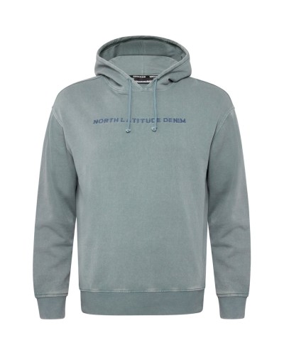 North latitude Denim sweat hoodie