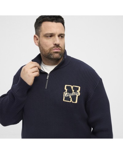 Maglione zip intera