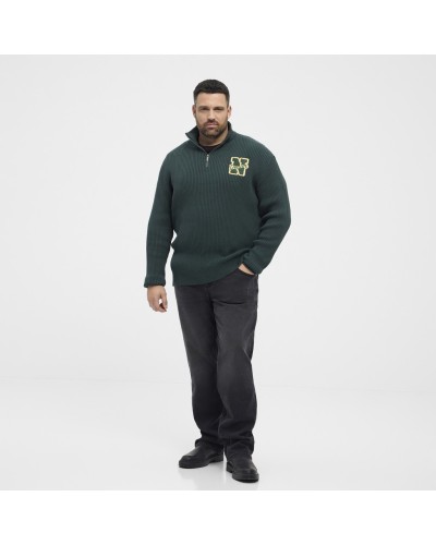 Maglione zip intera