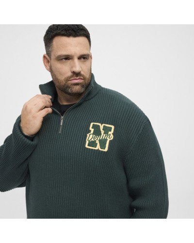 Maglione zip intera