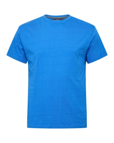 T-shirt blu royal mezza manica