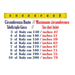 Giacca uomo in velluto a coste sartoriale taglie forti art. Canada blu