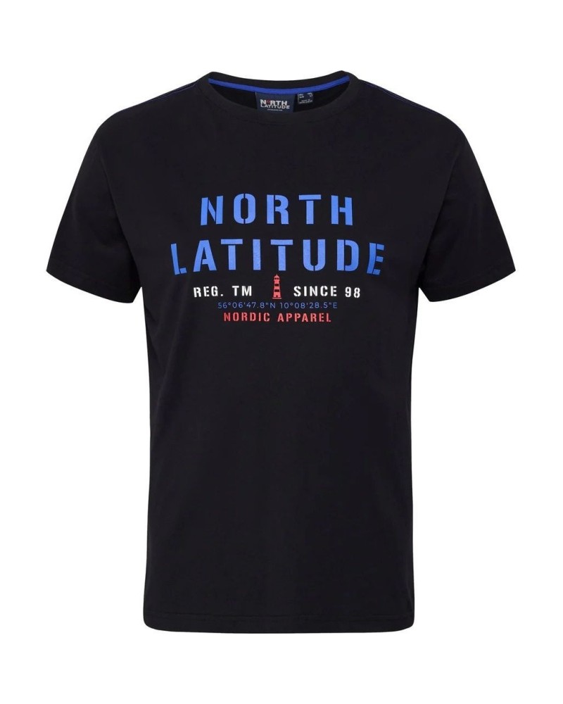 North latitude loge T-shirt tall