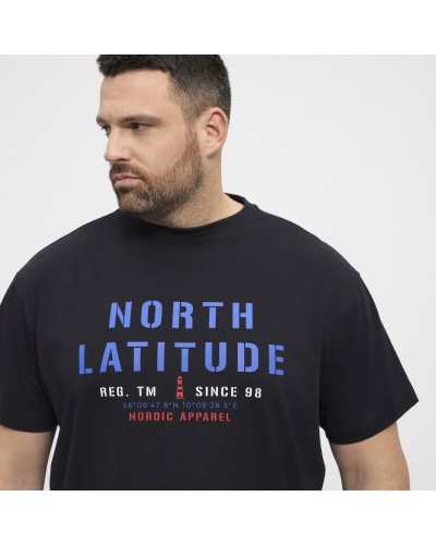 North latitude loge T-shirt tall