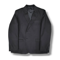 Giacca uomo casual in fustagno sartoriale taglie forti uomo art. toronto nero
