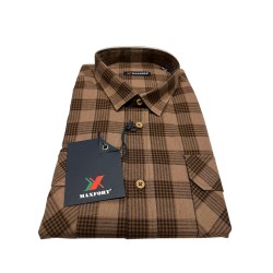 Camicia Ascot sport manica lunga cotone 100%