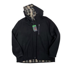 Capotto Sportivo Maxfort con cappuccio zip intera con bottoni