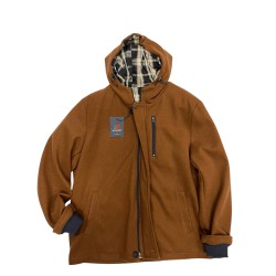 Capotto Sportivo Maxfort con cappuccio zip intera con bottoni