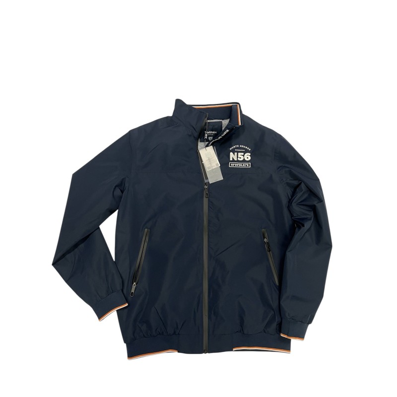 Giacca tecnica North56 zip impermeabile