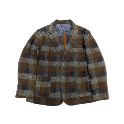 Giacca Uomo Maxfort Casual 70% Lana colori invernali quadroni