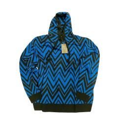 Maglione sottile cotone leggero Maxfort con cappuccio sportivo.
