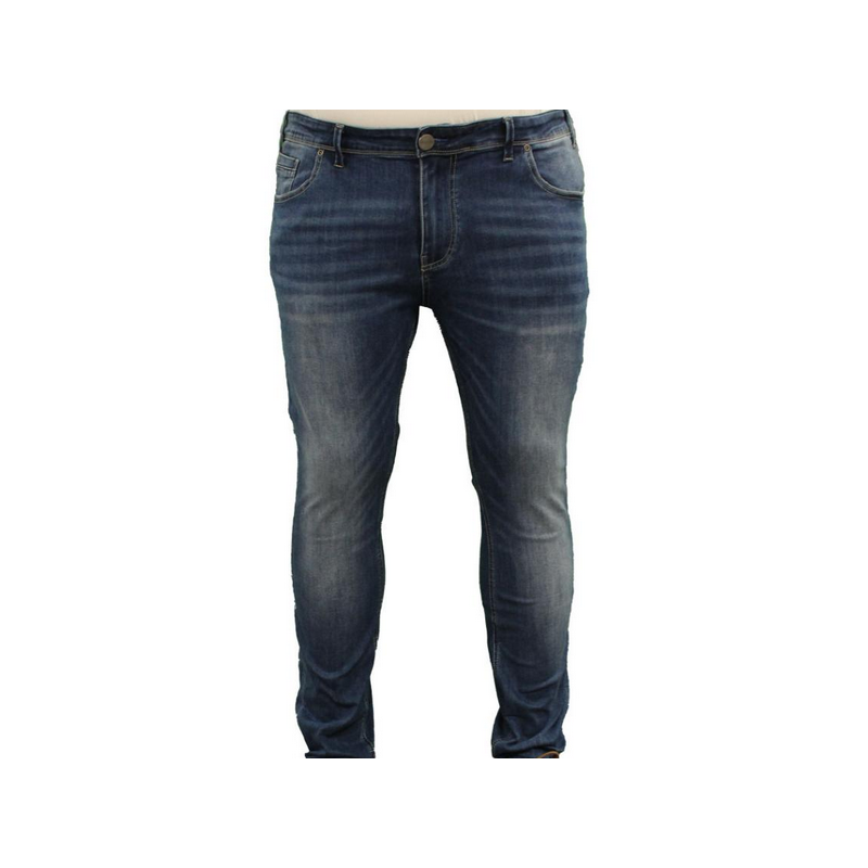 Jeans Uomo Maxfort superflex art.adriano blu denim sabbiato