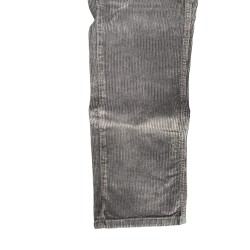 Pantalone Velluto grigio Nostop