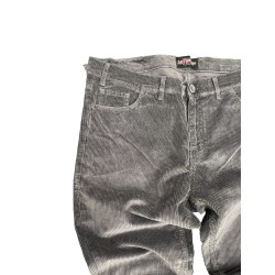 Pantalone Velluto grigio Nostop