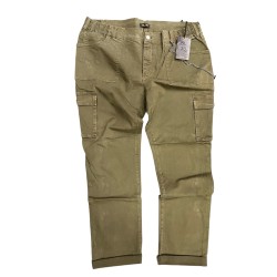 Cargo Blocco38 Verde Militare art.3886 taglia 58/68/70