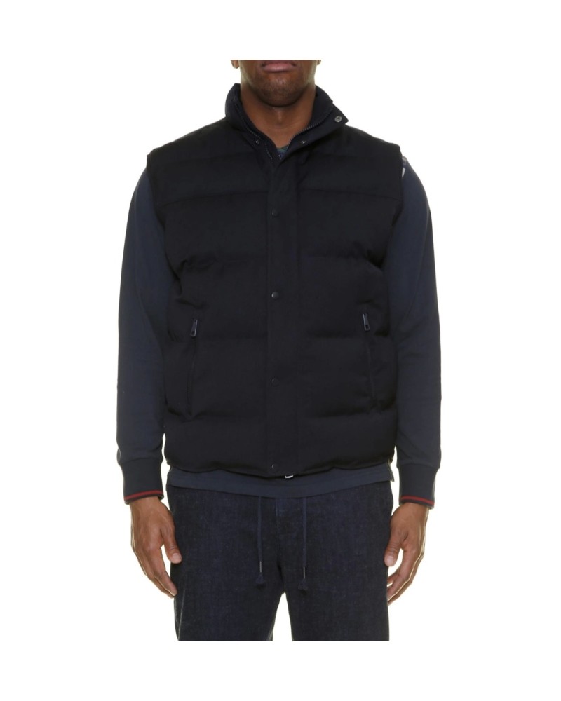 Smanicato classico/sportivo Maxfort Blu notte zip intera con bottoni