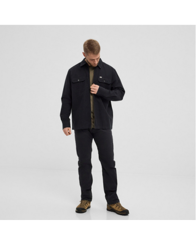 Taglie forti uomo camicia nera