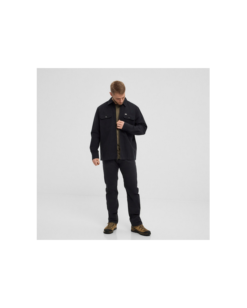 Taglie forti uomo camicia nera