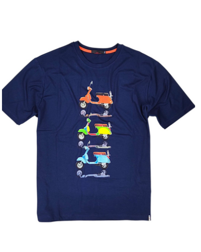 T-shirt blu