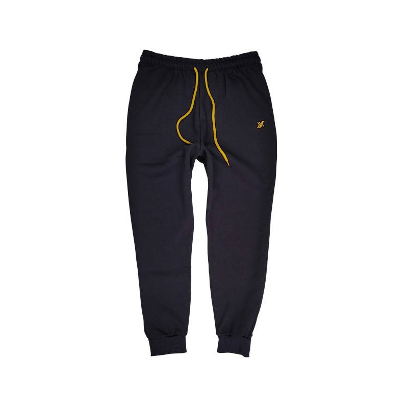 Pantalone tuta invernale, in cotone felpato morbido e liscio, elastico in vita con laccetto regolabile, ed elastici alle cavigli