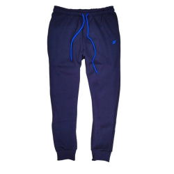 Pantalone tuta invernale, in cotone felpato morbido e liscio, elastico in vita con laccetto regolabile, ed elastici alle cavigli