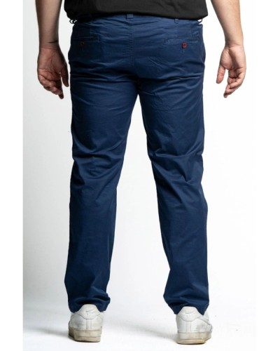 Pantalone uomo taglie forti blu