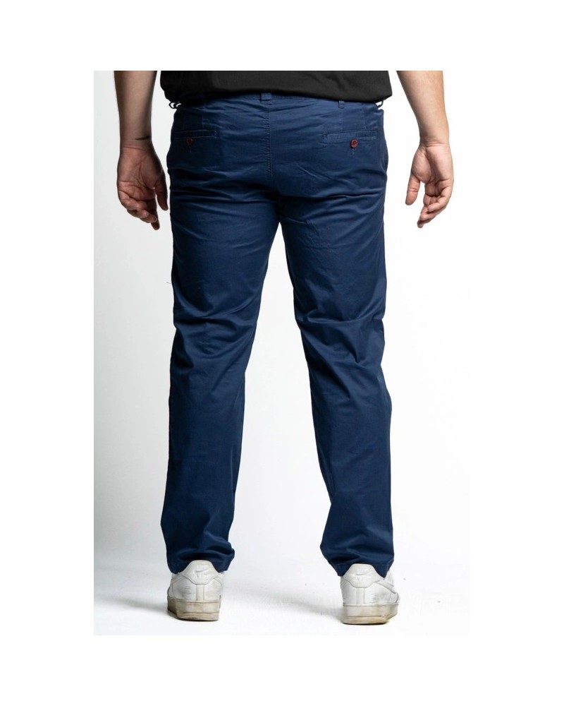 Pantalone uomo taglie forti blu