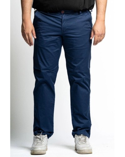 Pantalone uomo taglie forti blu