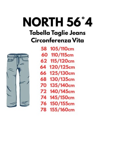 Jeans uomo taglie forti