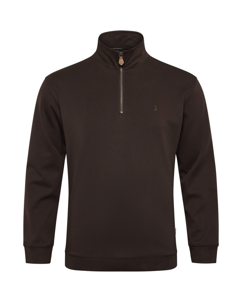 Maglione marrone oversize